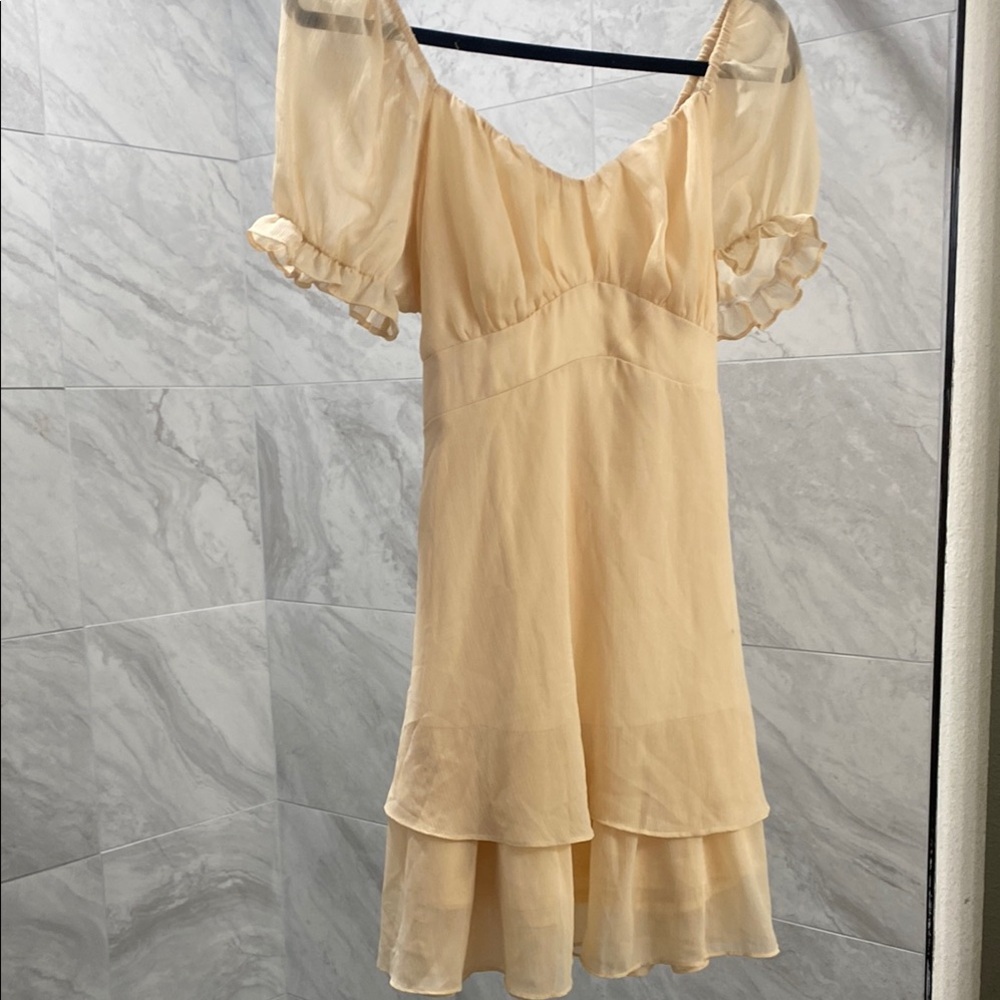 Elegant Cream Dress